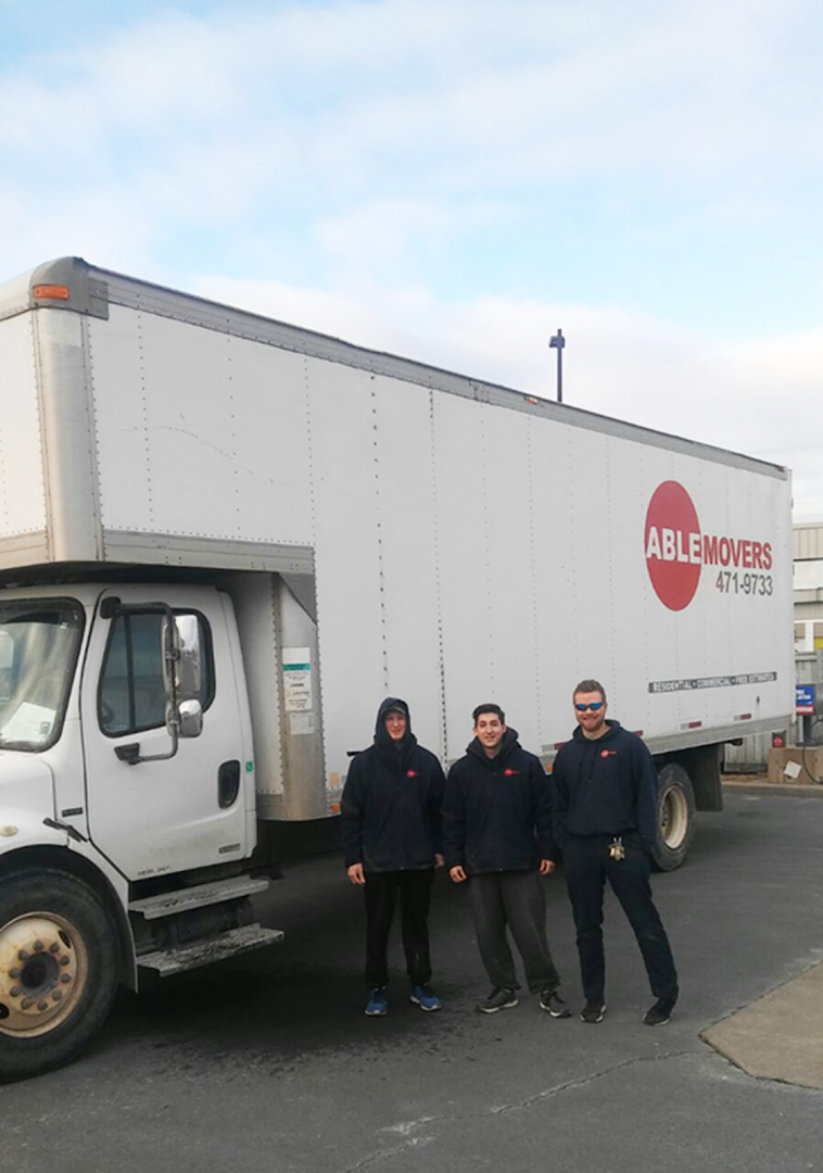 Able Movers website